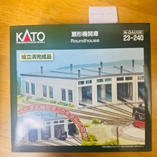 KATO N-Gauge Turntable Roundhouse 23-240 modeled concrete 3 Tracks Linear design
