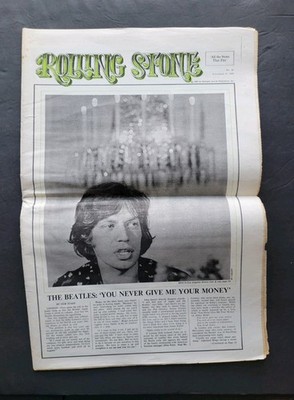 Rolling Stone Magazine Issue 46 November 15 1969 The Beatles