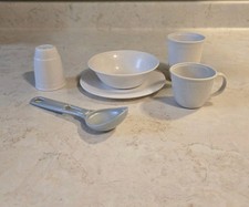 Lot of 6 Step 2 Kitchen Replacement Plate Bowl Cup Dishes Spoon Pretend Play