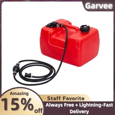 Marine Portable Tank 3 Gallon with Line Outboard Boat Transfer Tank