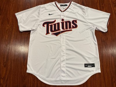Nike Men s Minnesota Twins Home Baseball White Jersey XL Extra Large MLB