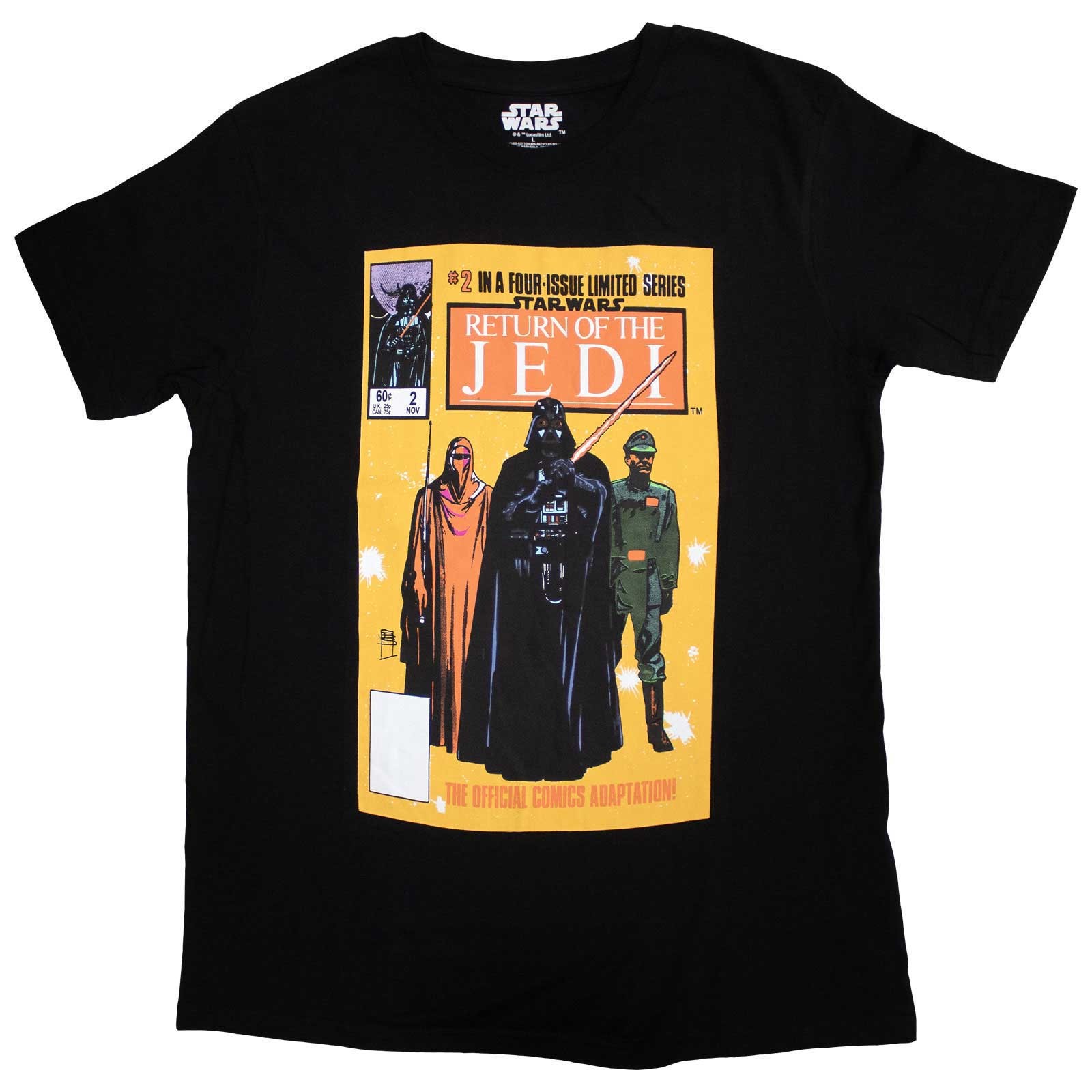 Star Wars Unisex T-Shirt: Return Of The Jedi Comic Cover (X-Large)