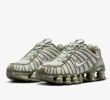 Nike Womens Shox TL Light Army AR3566-006 Sneakers - Light Slv/Light Army Size 8