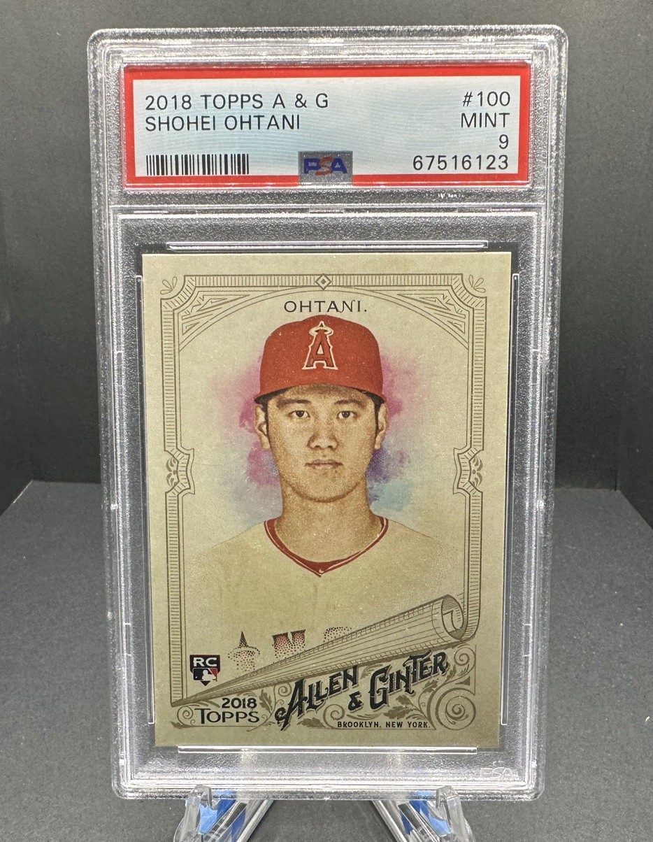2018 Topps Allen & Ginter - Shohei Ohtani RC - Rookie Card #100 - Graded PSA 9
