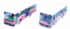 Tommy Tech the Bus Collection Odakyu Bus Original Bus Set 3