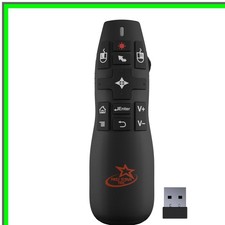 Smart Wireless Presenter and Clicker with Integrated Mouse Functionality