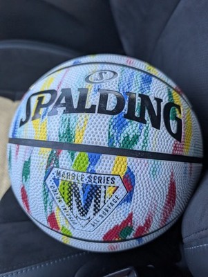 Spalding Marble Series Size 7 Multi Color Outdoor Basketball 29.5 Inch