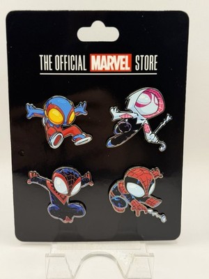 2025 SDCC Spider-Man (Boy/Miles/Gwen) - Marvel Skottie Young 4 Pin Set