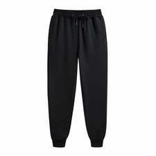 Men's Jogging Fleece Joggers Tracksuit Bottoms Trousers Gym Workout Sweat Pants