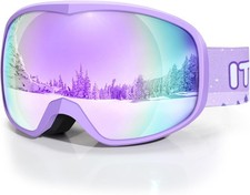 Kids Ski Goggle for Boys Girls, Anti-Fog Snow Snowboard Goggles for Toddler Yout