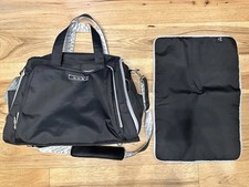 JUJUBE BE PREPARED LARGE BLACK DIAPER BAG USED Great Condition