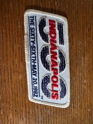 Vtg Indianapolis 500 THE SIXTY-SIXTH-MAY 30, 1982 Patch new