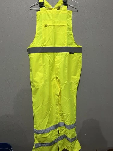 Majestic Clothing Extra Large, XL  HIGH VISIBILTY YELLOW BIB OVERALL 75-2353 - product listing photo