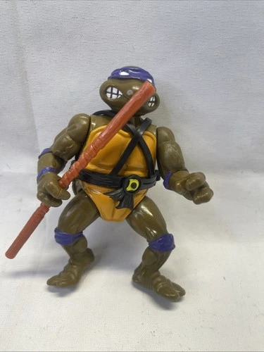 TMNT Donatello Teenage Mutant Ninja Turtle 1988 with Accessories . Free Shipping