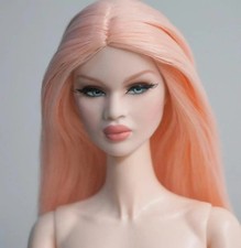 integrity toys OOAK Repaint nadja Fashion Royalty Custom Art Doll Head