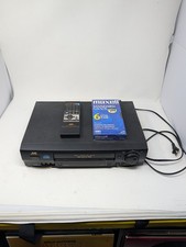 JVC HR-VP674U Pro-cision 19u VHS VCR Player w/OEM Remote Great Tested & Works