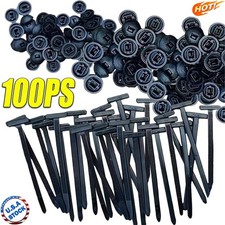100 PCS Nylon Universal Cable Tie Buckle  Heavy Duty Self-Locking Zip Ties Holder