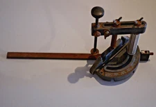 Sears Craftsman Table Saw Miter Gauge WITH HOLD DOWN & 3/4" x 3/8" bar