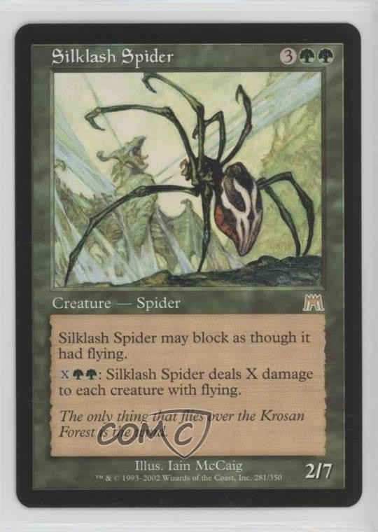 Silklash Spider Magic: Onslaught #281 2002