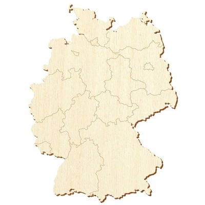 Deutsche Bundesländer aus Holz - Deko Basteln 20-50cm
