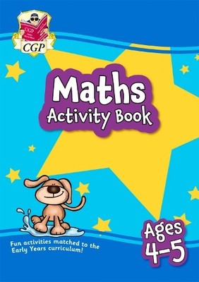 CGP Books Maths Activity Book for Ages 4-5 (Reception) (Paperback)
