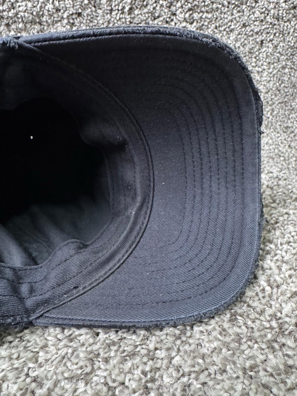 Nike Hat Cap Strapback Black Andre Agassi Tennis … - image 4