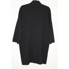 Pomander Place Sweater Dress Size XL Black Sparkle Turtleneck Vivianne Mini