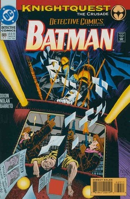 Detective Comics #669 FN; DC | Batman KnightQuest Wanted - w/Bag+Board