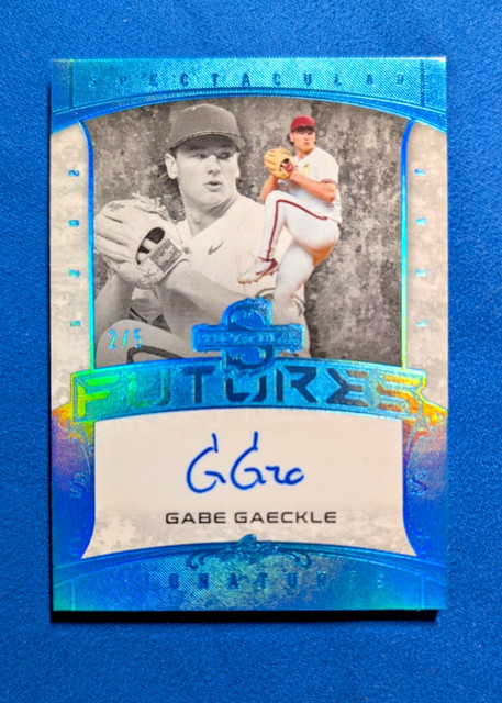 Gabe Gaeckle 2/5 Auto, 2025 Leaf Spectacular Futures #SF-GG3