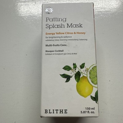 [BLITHE] Patting Splash Mask Energy Citrus & Honey 150ml