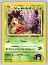 Erika's Weepinbell 48/132 Unlimited Uncommon Gym Heroes Pokemon MP on eBay