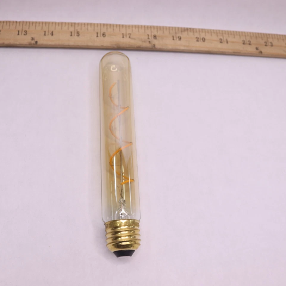 Feit Electric E26 Vintage Edison LED Light Bulb Warm White T10 - Image 4 of 4