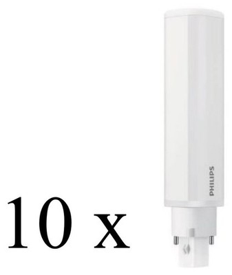 Philips CorePro LED PLC 4,5W 830 2P G24d-1                   10er Pack, Warmweiß
