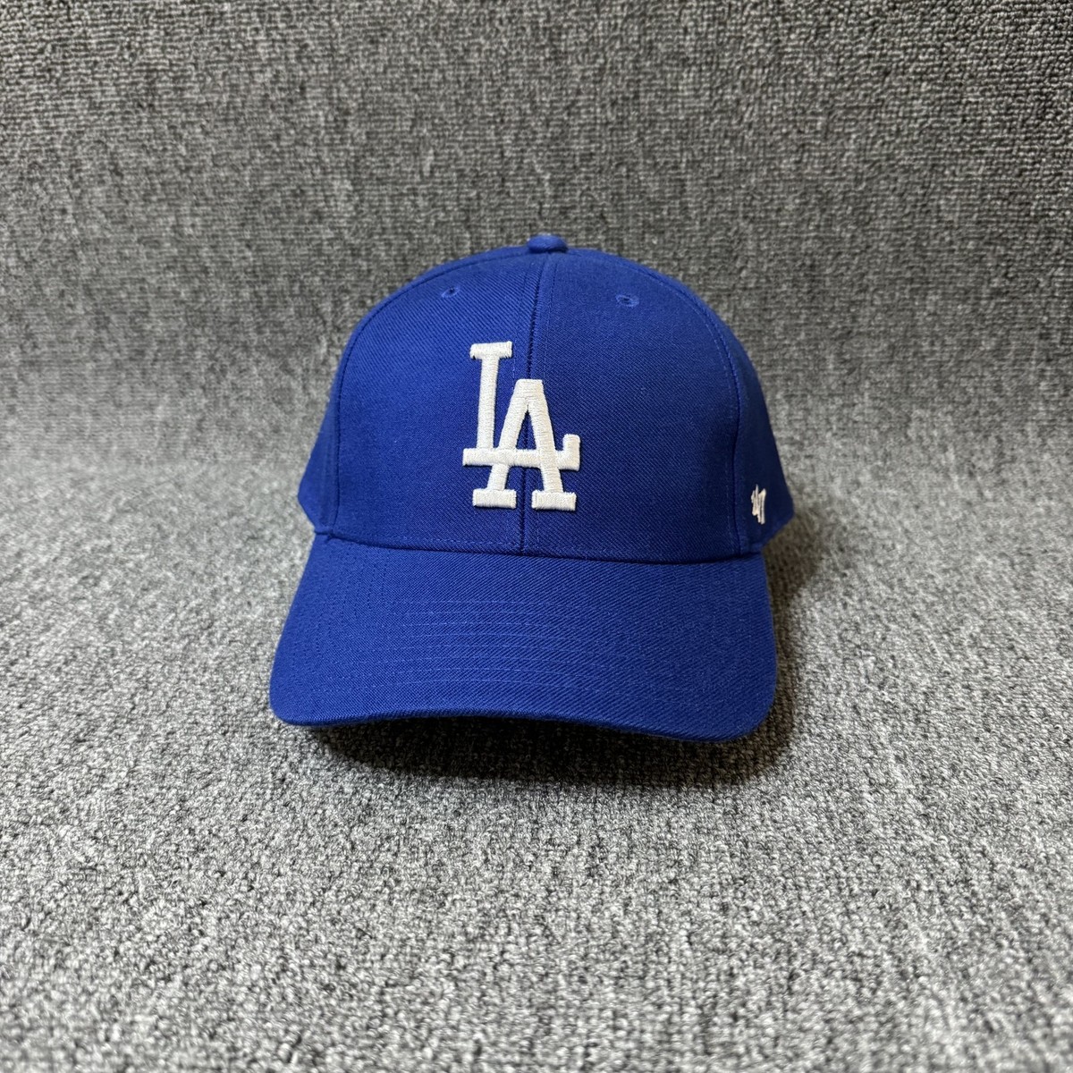 47 Brand Los Angeles Dodgers Dad Hat Strapback Royal Blue One Size Cap