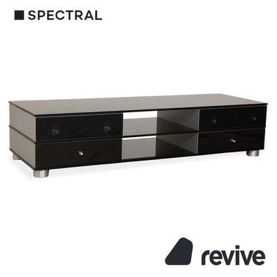 Spectral Sideboard Glas Schwarz Lautsprecher Soundsystem