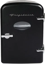 Frigidaire 6 Can or 4L Mini Personal Retro Fridge Cooler EFMIS229-BLACK