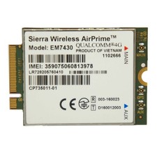Sierra Wireless AirPrime EM7430 4G LTE WWAN Module M.2 3042 Tested Working