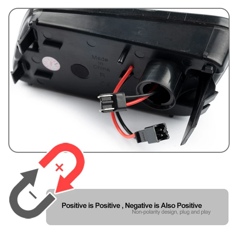 Luz marcadora lateral LED ahumada para Mercedes-Benz W210 Clase E E300 E320 E430 E55 Foto 2 de 4