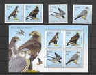 Ireland 2010 MNH Birds of Prey sg 2019/22, MS 2023 & FDC's