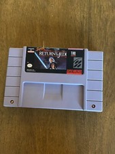 Super Star Wars Return of the Jedi Nintendo SNES 1994 Video Game CARTRIDGE ONLY
