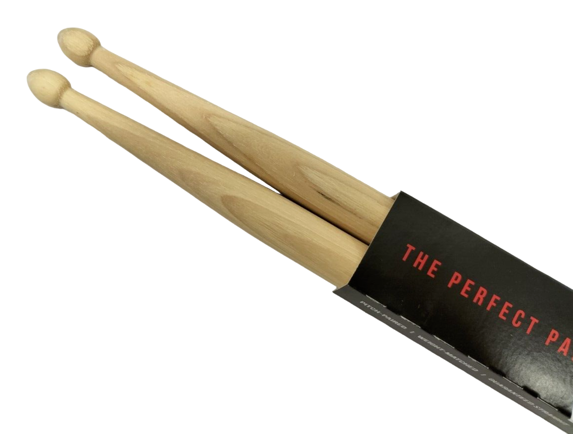 Bacchette Per Batteria Vic Firth American Classic® 2B - Hickory Americano, Punta Legno - Per Heavy Rock E Pratica - Foto 5