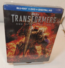 Transformers: Age of Extinction Steelbook [Blu-ray] NEW (Sealed)-Box Shipping