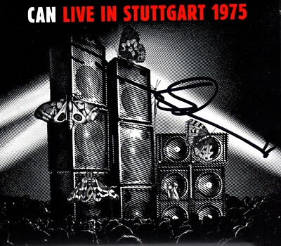 Irmin Schmidt Autogramm autograph signed auf CD Cover Can Live in Stuttgart 1975