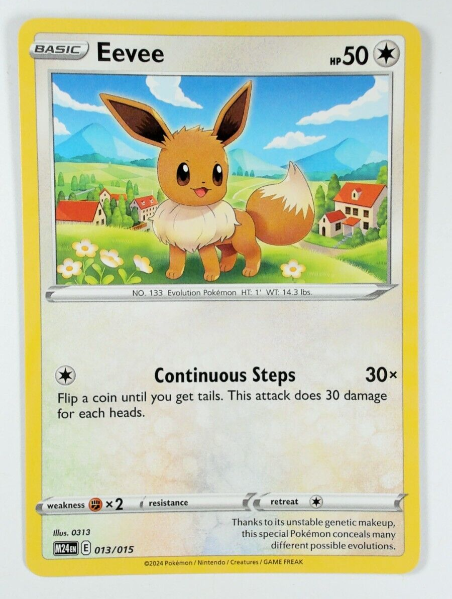 Eevee - M24 McDonalds 2025 013/015 NP | eBay