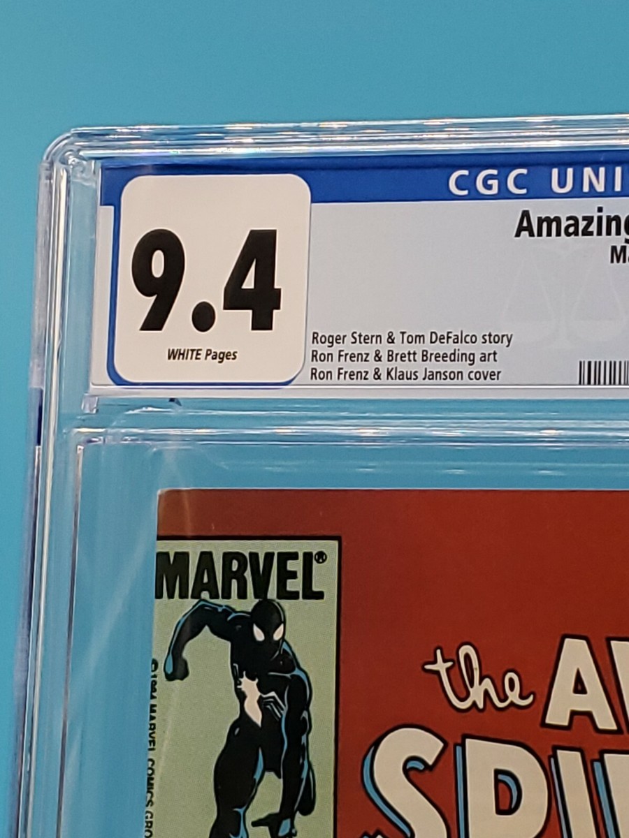 CGC 9.4 AMAZING SPIDERMAN #252 MARVEL COMICS 5/84 1ST BLACK