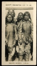 Tobacco Card, Pattreiouex, NATIVES & SCENES,CB1 - 96, 1926, Eskimo Women, #38