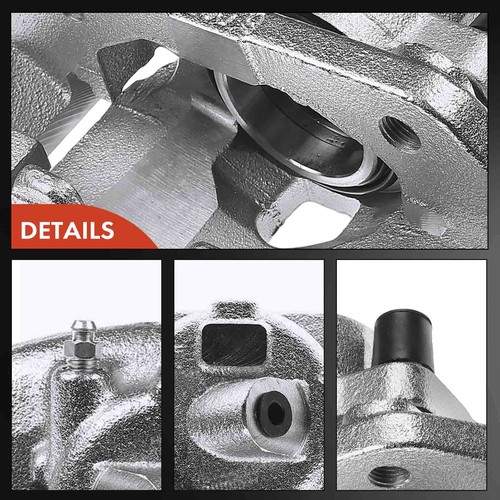 2x Brake Caliper w/Bracket for Ford Escape Mercury Mariner Mazda Tribute Front - Picture 7 of 8