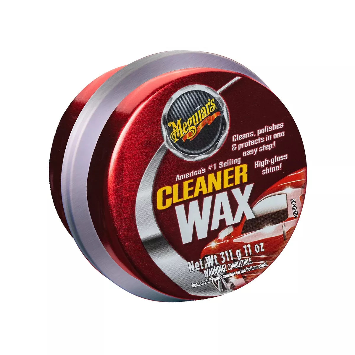 Meguiar's Cleaner Paste Wax Cleans, Shines and Protects in One Easy Step –  A1