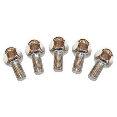 Lot De 4 Vis Chromées M8x30mm Compatibles VW Coccinelle (Kaefer) - Réf. 113707191B