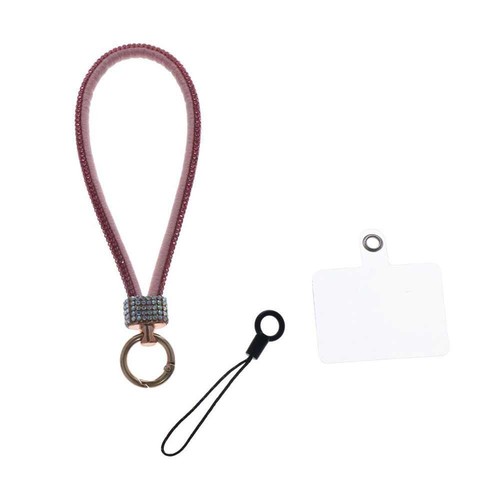 Bling Bling Phone Wrist Strap Anti Loss Diamond Lanyard Hanging Ornaments - 第 10/20 張圖片